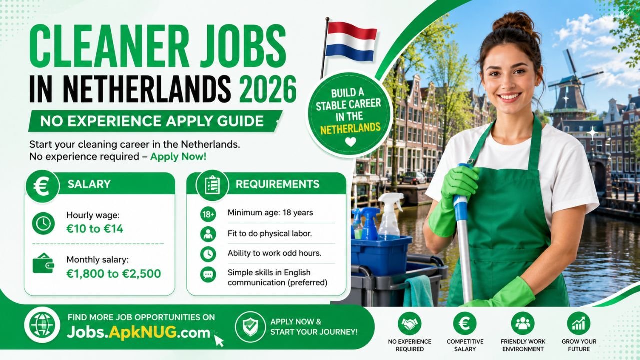 Cleaner Jobs in Netherlands